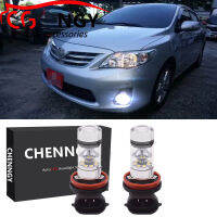 สำหรับ Toyota Altis 2008-2012 - 6000K White Projector LED Fog Light Bulbs Kit ชุด2