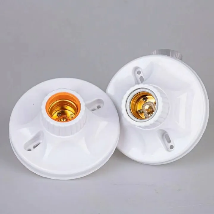 E27 Ceiling Receptacle Light Bulb Socket Standard Sizes For lights ...