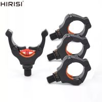 Hirisi 4pcs Carp Fishing Rod Rest Head Gripper for Rod Pod Holder with Magic Magnet Clips Keep Fishing Rod Accessories