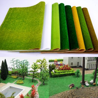 [AYIQ Flower Shop] กระดาษพรมหญ้าเทียมพรมสนามหญ้าเทียม DIY แผ่นแนวนอนปลอมตกแต่งสวนกลางแจ้งต้นไม้เขียวพื้น