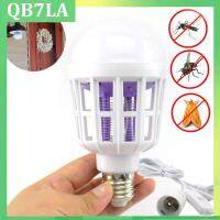 220V Indoor Mosquito Killer LED Lamp Bulb E27 Killing Fly Bug 9W 2 Modes Insect Anti-Mosquito Repeller Night Light QB7LA Shop