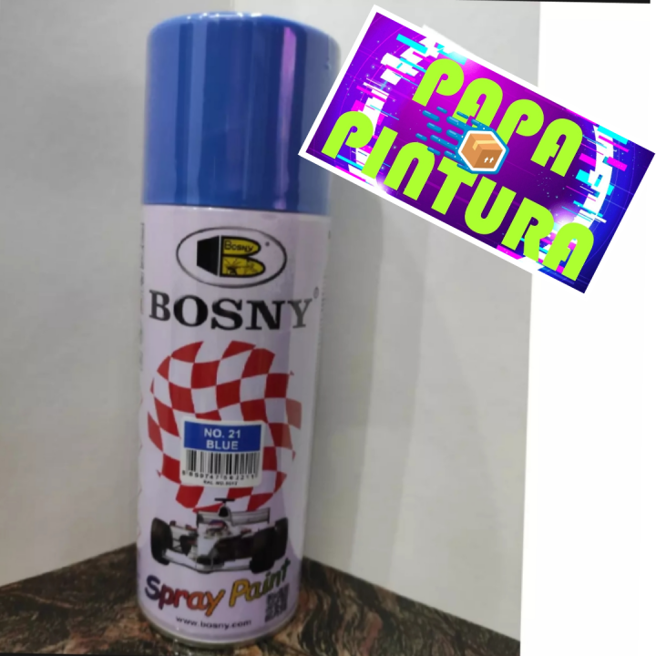 BOSNY SPRAY PAINT BLUE NO.21 400ML Lazada PH