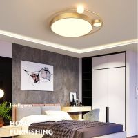 [COD] simple modern led ceiling warm and romantic master bedroom room network celebrity personality living lamps