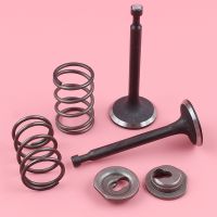 Intake Exhaust Valve Retainer Spring Set For Honda GX160 GX200 5.5HP 6.5HP Trimmer Brush Cutter Engine Motor Parts