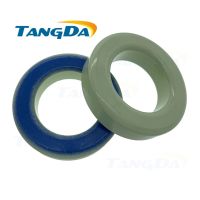 【HOT SALE】 Guangzhou Cheng Run Technology Co Ltd T225 52แกนผง T225-52 TANGDA 57*36*14มม.92nH/N2 75ue 92 75 Ferrite Toroid Core Toroidal สีเขียวสีฟ้า Q