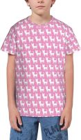 Pink Chihuahuas T- Shirt Short Novelty for Boys and Girl