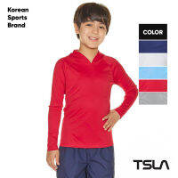 [NEW COLLECTION]  [TSLA KIDS] Boys UPF 50+ Rash Guard Long Sleeve UV Sun Proctection Water Swim Shirts Surf Swimwear Swimsuit Top I เด็กผู้ชาย I ชุดว่ายน้ำ I กางเกงว่ายน้ำ I Summer Collection  (TM-BSS35)