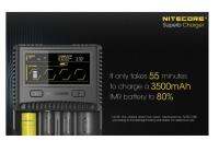 เครื่องชาร์จ Nitecore Superb Charger SC4 ของแท้ เฉพาะเครื่องชาร์จ