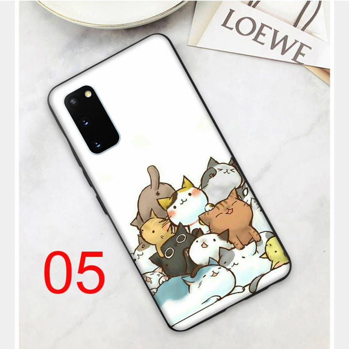 cute-cat-อ่อนนุ่ม-ซิลิโคน-เคสโทรศัพท์-หรับ-xiaomi-redmi-note-11-9t-10c-10s-11i-12-11t-10-max-pro-black-ปก