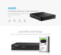 【VSTARCAM】NVR N8209 / 9 Channel Network Video Recorder กล่องบันทึกสำหรับกล้องวงจรปิด