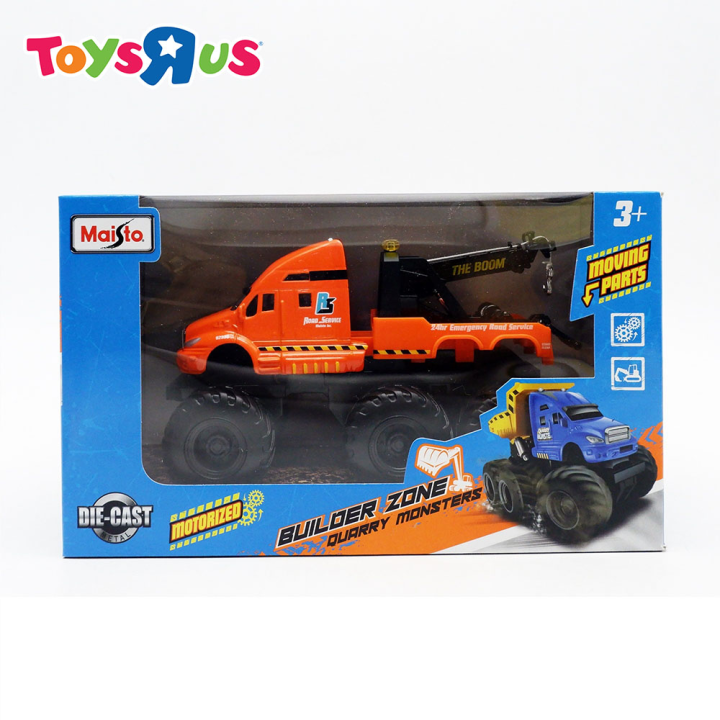 Maisto Fresh Metal Builder Zone Quarry Monster - Tow Truck | Lazada PH