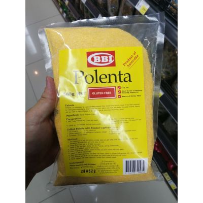 อาหารนำเข้า🌀 Gluten FREE BBI BUCK WHEAT FLOUR 500GPolenta