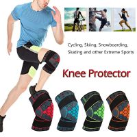 [Rear Waves]1ชิ้น Breathable Warm Kneepad WinterSafety เข่าข้อศอก Pads การฝึกอบรมเข่าสูงยืดหยุ่นข้อศอกสนับสนุนเข่า Protection