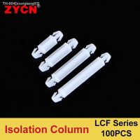 ■❄▤ Plastic Isolation Column PC/PCB Board Circuit Bracket Computer Hole 4.0mm Nylon Reverse Locking Standoff Spacer Pillar 100PCS AS