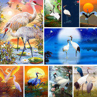 Bird DIY Cross Stitch Embroidery 11CT Kits Craft Needlework Set Cotton Thread Printed Canvas Home Decoration For Living RoomSale