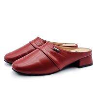 PLSL-LS5165รองเท้ามูลส์ผู้หญิง Polo Hill Loafer (สีฟ้า/สีแดง)