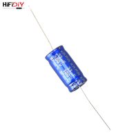 【COOL】 One Retail DIYLIVE Blue Electrolytic Capacitor Non-Polar ความถี่ Divider Capacitor เสียง12Uf 15Uf 20Uf 22Uf 30Uf 33Uf 47Uf 68 100Uf