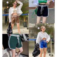 WONDER KNIT SHORTS ????(330฿ฟรีส่ง) กางเกงขาสั้น ผ้าknit ใส่สบายมากก ดีเทลกุ๊นขอบข้าง ใส่กักตัว สร้างคอนเท้นต์เบาๆ