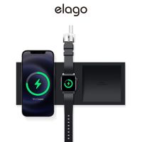 elago MS Charging Tray Duo Compatible with MagSafe Charger and Compatible with Charger - [Charger Not Included]