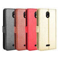 เคสสำหรับ Nokia เคส C100แบบกระเป๋าสตางค์ปกหนังฝาพับอัจฉริยะเปิดปิดได้ป้องกันการสูญหาย Capa สำหรับ Nokia C100