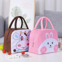 Cartoon Animals Print Baby Milk Bottle Insulation Bags Portable Thermal Food Lunch Kid Bag Travel Storage Children Fresh Cooler