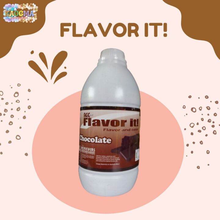 CHOCOLATE FLAVOR IT 1KG BAKING NEEDS FOOD COLORING Lazada PH
