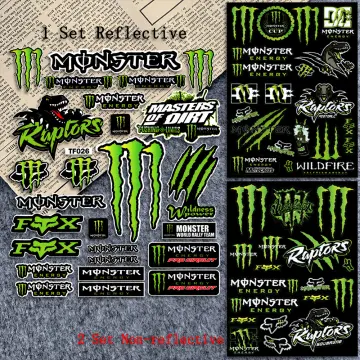 Monster Energy Logo Sticker Auto Moto Deko Monster - Monster
