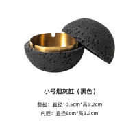 2021 new Cement ashtray creative personality trend anti fly ash with cover living room home office decoration ashtray