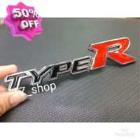 โลโก้ typer สีดำแดง สำหรับติดท้าย #โลโก้รถ  #โลโก้รถยนต์  #สติ๊กเกอร์รถ #Logo  #โลโก้