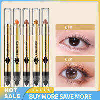 อายแชโดว์แบบ Double-Ended 6สี Repair Brighten High-Gloss Eye Shadow ปากกาของขวัญที่เหมาะสำหรับผู้เริ่มต้น