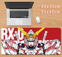 แผ่นรองเม้าส์ Gundam แผ่นรองเมาส์ Gaming Mouse Pad ลายการ์ตูน แผ่นรองเมาส์เกมมิ่ง 90x40x0.3cm แผนลองเมาส์ แผ่นรองเม้าส์ขนาดใหญ