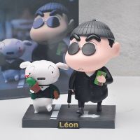 16ซม. Crayon Shin-Chan ตุ๊กตาอะนิเมะคอสเพลย์ Platinum Saber Figurine Action Figure รูปปั้นของเล่นของขวัญ Figma