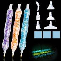 3 PCS Resin Diamond Painting Pens for Diamond Painting Accessories and Tools Comfort Grip Glow in The Dark