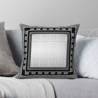 【CW】○▽☾  Greek Keys Pillowcase Polyester Pattern Zip Car Cushion Cover