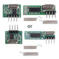 【YD】 1 Set 433Mhz Superheterodyne Receiver Transmitter Module With Antenna