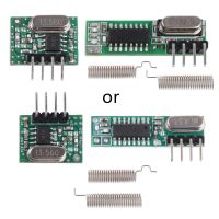 ✺ 433 Mhz Superheterodyne RF Receiver and Transmitter Module 433Mhz Remote controls for arduino Wireless module Kits