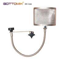 Gottomix PF-100/ PF100การไมโครโฟนของเล่นขั้นสูงฟิลเตอร์ป็อปฝาปิด/น้ำลายไหลสำหรับการกระจายเสียงและการบันทึก