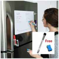 ❐✿✔ pdh711 1PCS A3/A4 Magnetic Whiteboard Fridge White Board Marker Magnets Writing Drawing Board Dry Eraser Memo Pad Board