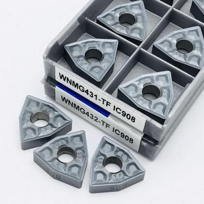 Milling cutter WNMG080408 TF IC907 WNMG080408 TF IC908 carbide insert WNMG 080408 turning tool CNC milling tool