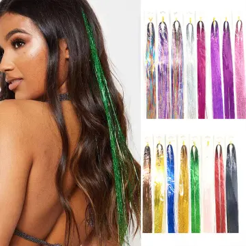 Discover more than 139 glitter hair strands super hot