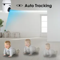 1080P Wireless Mini IP Camera Baby Monitor CCTV Indoor Two Way Audio 5G WiFi Security Tuya Auto Tracking Mobile Remote Access