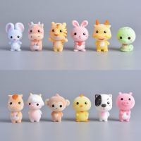 Cosetteme New Plastic Flocking Doll Cute Animal Dog Duck Sheep Penguin Children Plush Toy Novelty Gag Birthday Gift Toys for Kids Hobbies