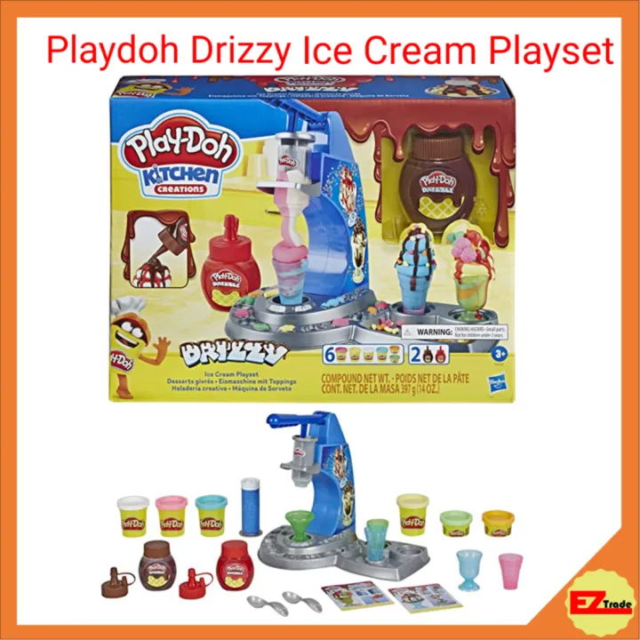 play doh kitchen drizzy ice cream