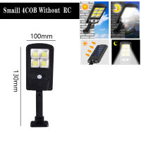 Solar LED+COB Light Outdoor 10 Cob Solar Lamp with 3 Light Mode Waterproof Motion Sensor Security Lighting for Garden Path Yard