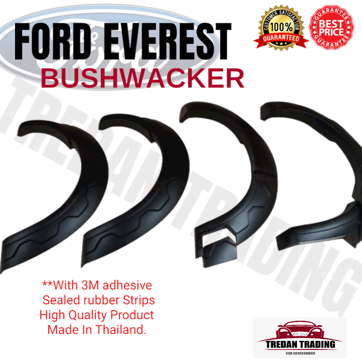 FORD EVEREST BUSHWACKER / FENDER FLARE Lazada PH