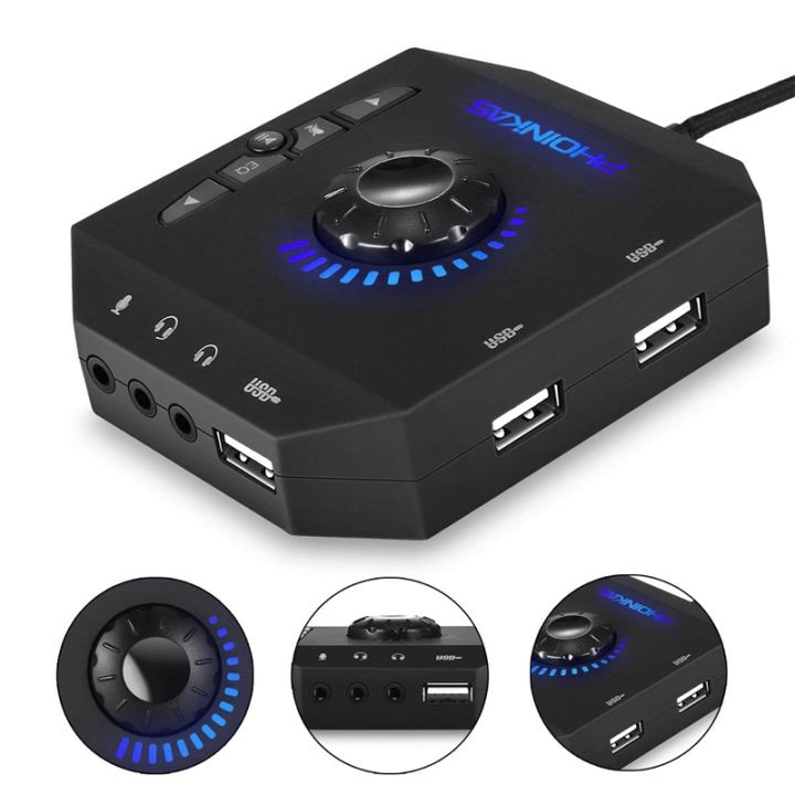 phoinikas-t10-multi-switch-usb-hub-audio-adapter-external-stereo-card-with-3-5-mm-headphones-and-microphone-jack-black