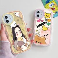 เคสโทรศัพท์สำหรับ Vivo Y27 Y30 Y11D Y12S Y15S Y16S Y50 Y17 Y19 Y20 Y21 Y22S Y30i Y33S Y35 Y36 Y02A บูติกดีไซน์ใหม่การ์ตูนโชคดีรูปหัวใจลูกแมวเคสโทรศัพท์ TPU