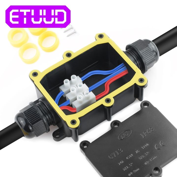 IP68 Waterproof Junction Box Electrical Enclosure Cable Connecting ...