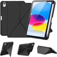 สำหรับ iPad 10th Generation Case 10.9นิ้ว2022พร้อมที่ใส่ดินสอ,ฝาครอบแม่เหล็กแบบหลายมุมพร้อม TPU Back Shell [Auto Wake/sleep] Smart Case สำหรับ iPad 10.9 2022 10th Gen