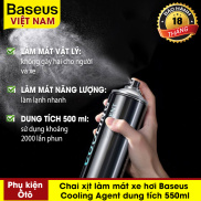 Chai xịt làm mát xe hơi Baseus Cooling Agent dung tích 550ml sử dụng cho